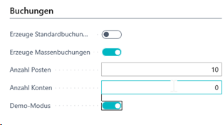 Test Massenbuchungen