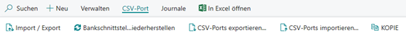 CSV Port