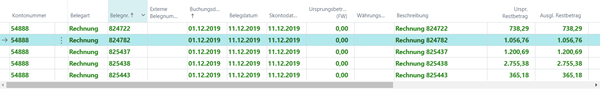 Schließen der Schnellsuche