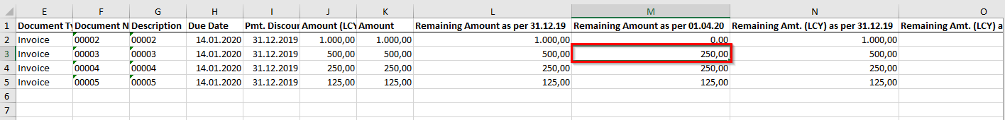 Excel balance 01.04.