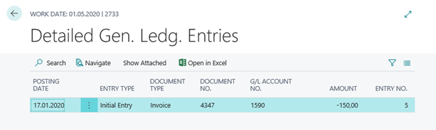 Remaining amt. column lookup