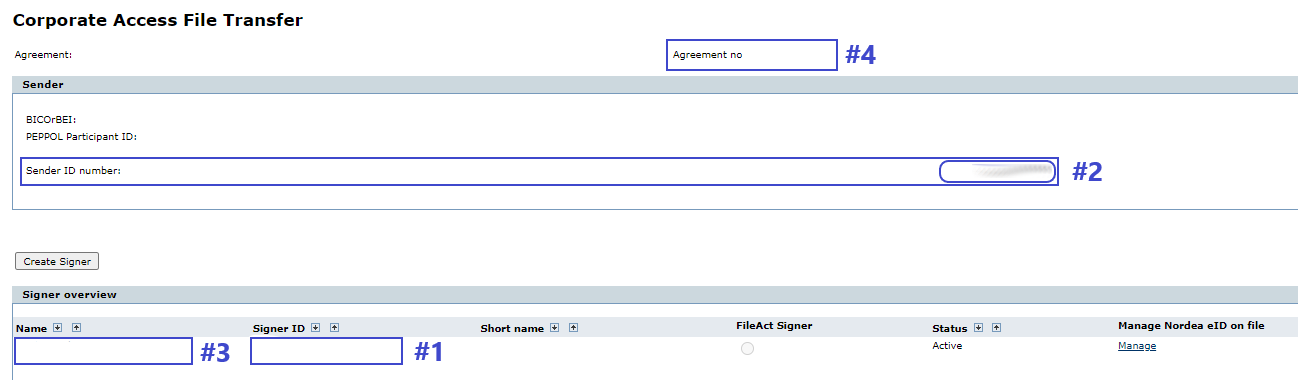 Nordea fields